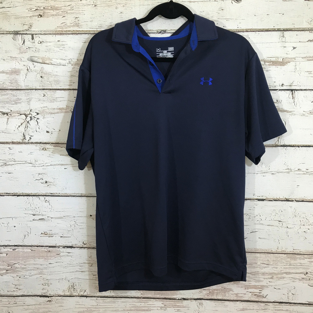 Under armour Blue Collared Shirt